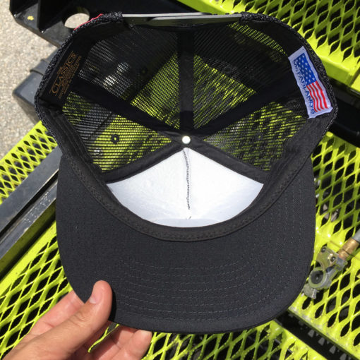 McFarland's Black Trucker Mesh Flex Fit Snap Back - Image 2