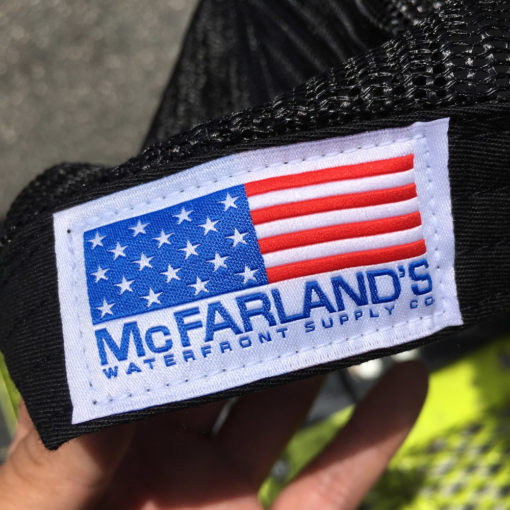 McFarland's Black Trucker Mesh Flex Fit Snap Back - Image 3