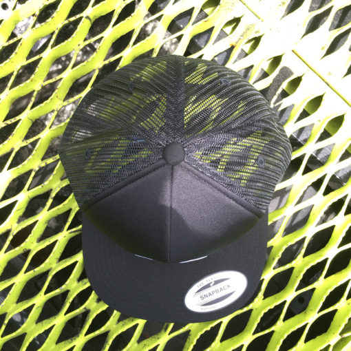 McFarland's Black Trucker Mesh Flex Fit Snap Back - Image 6